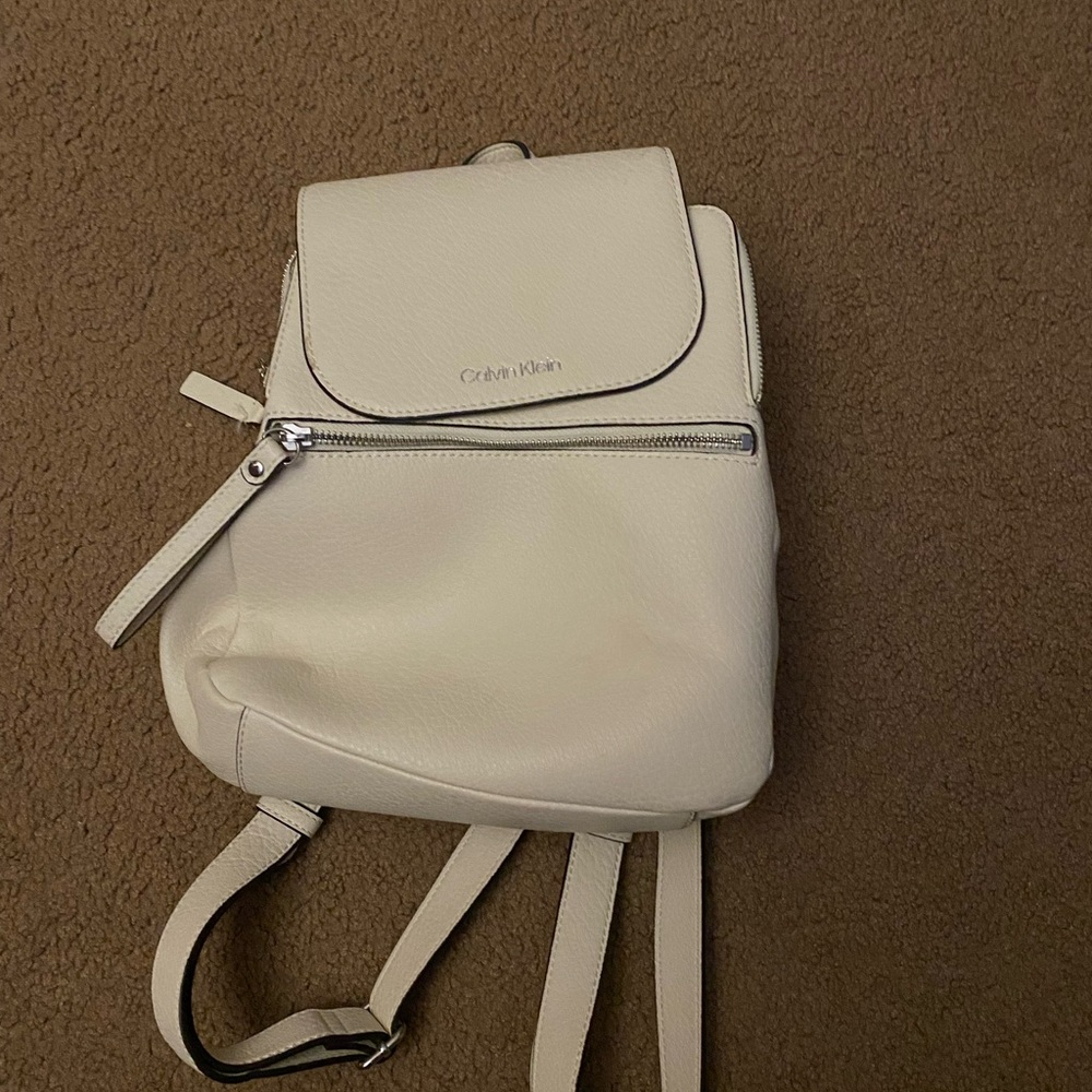 Calvin Klein Cream Backpack